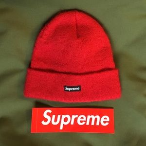 *sold*Supreme Box logo Mohair Beanie FW17